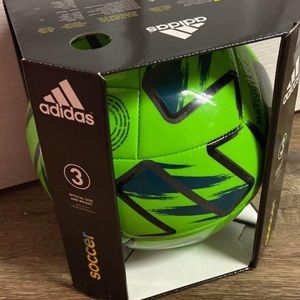 New soccer ball size 3 green color